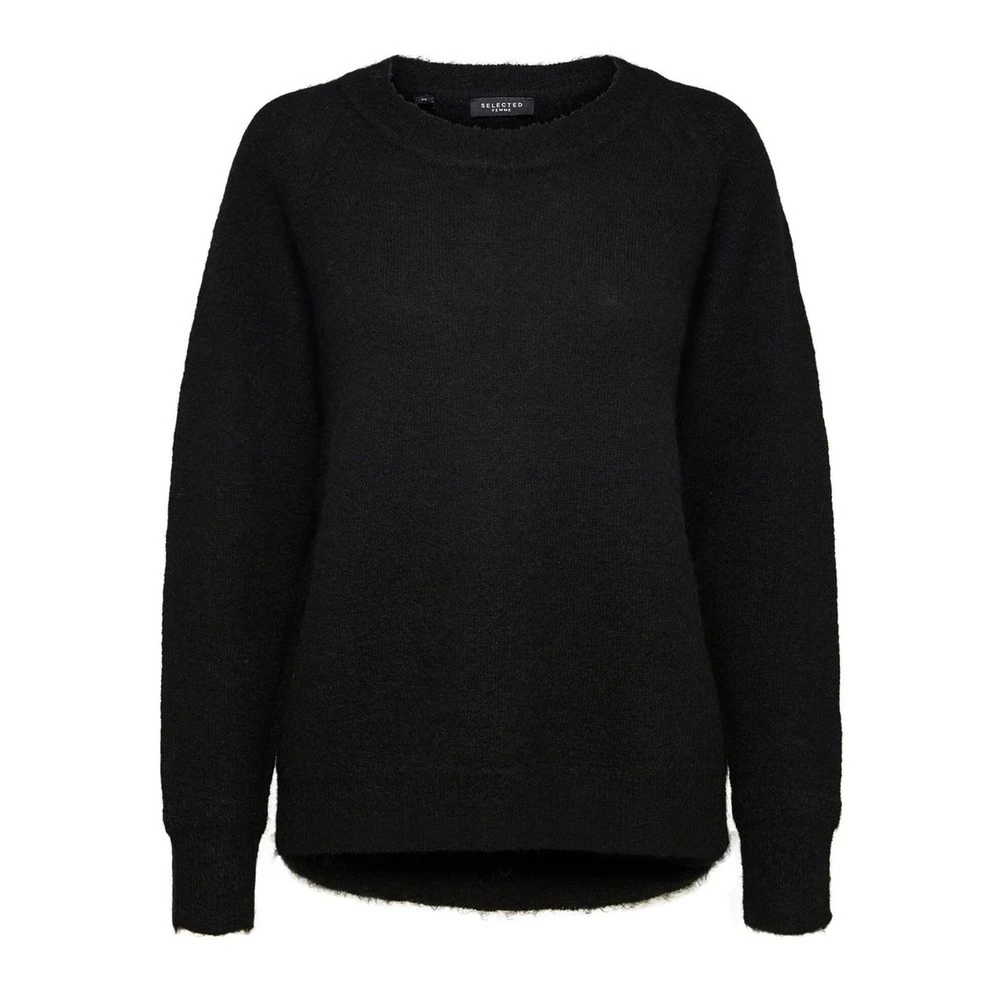 Selected Femme Knitted Woman Black