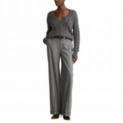 Polo Ralph Lauren V-Genser Flette Overdeler Gray