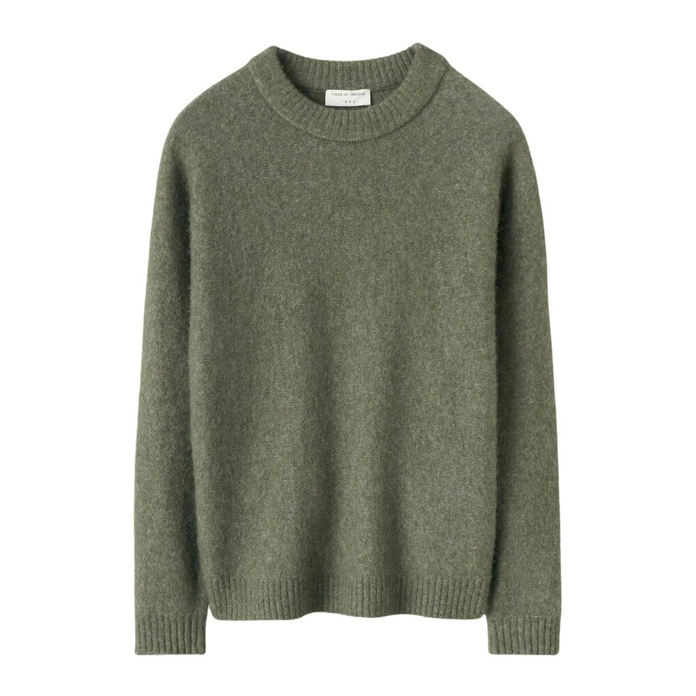 Grønn Tiger Of Sweden Gwynn Pullover Gensere Green