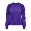 Only Onlevery Ls Rushed Sweatshirt Genser Purple