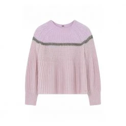 Gustav Round Neck Knitwear Pink