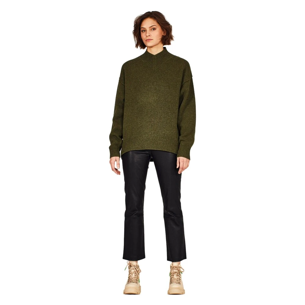 Green One & Other Juni Sweater Jumper Green