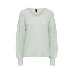 Y.A.S Yaslivi Strikket Genser Med V-Hals Green