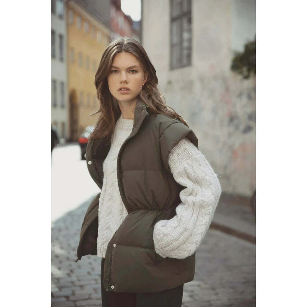 Camilla Pihl Steigen Knit - Nature Melange Beige - Bilde 3