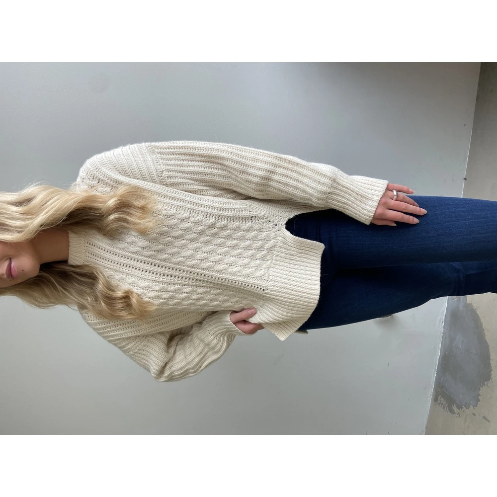 Off-White Second Female Jacobe Knit Gensere White - Bilde 2