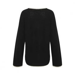 Black Inwear Pethraiw Pullover Knit Black