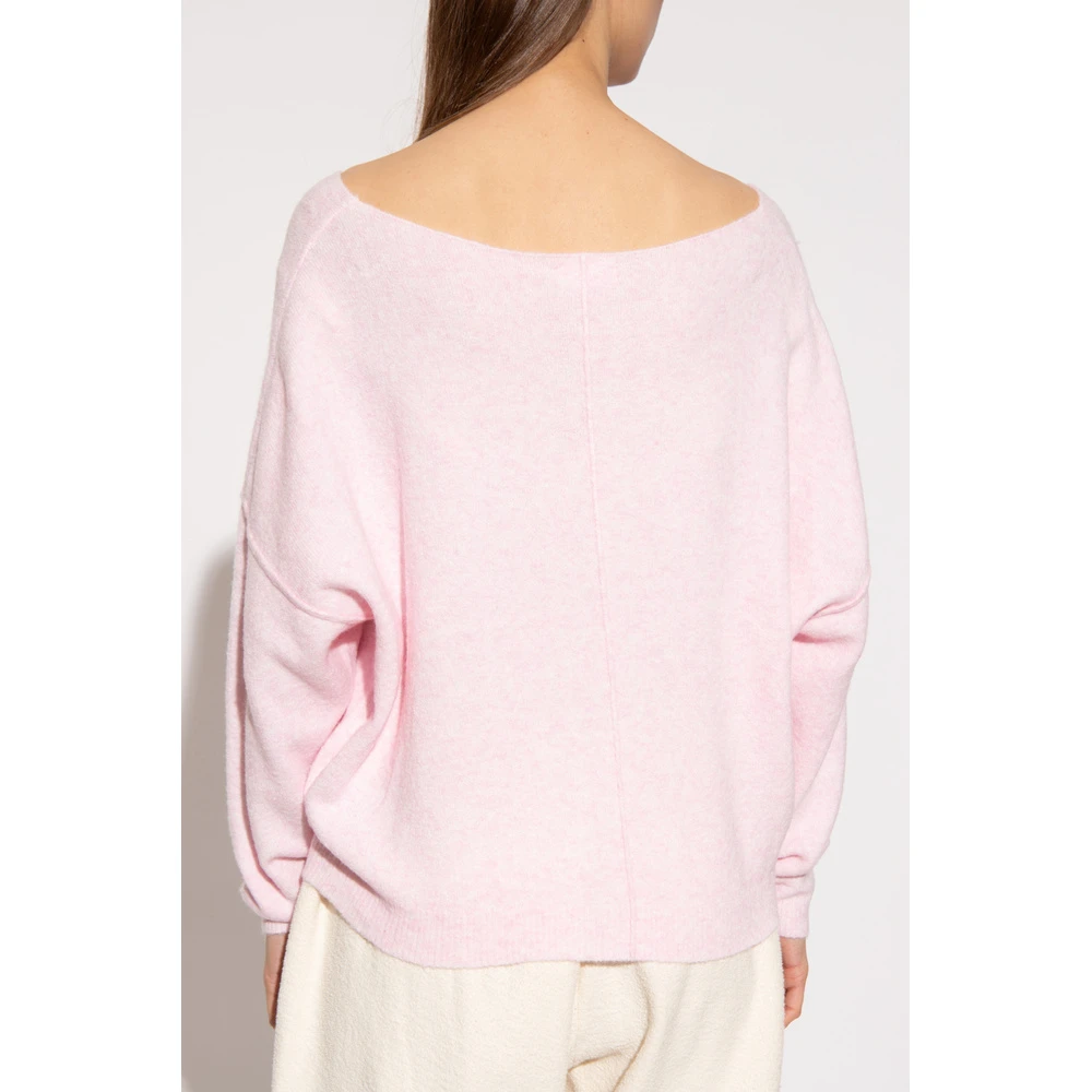 American Vintage Oversize Sweater Pink - Bilde 4