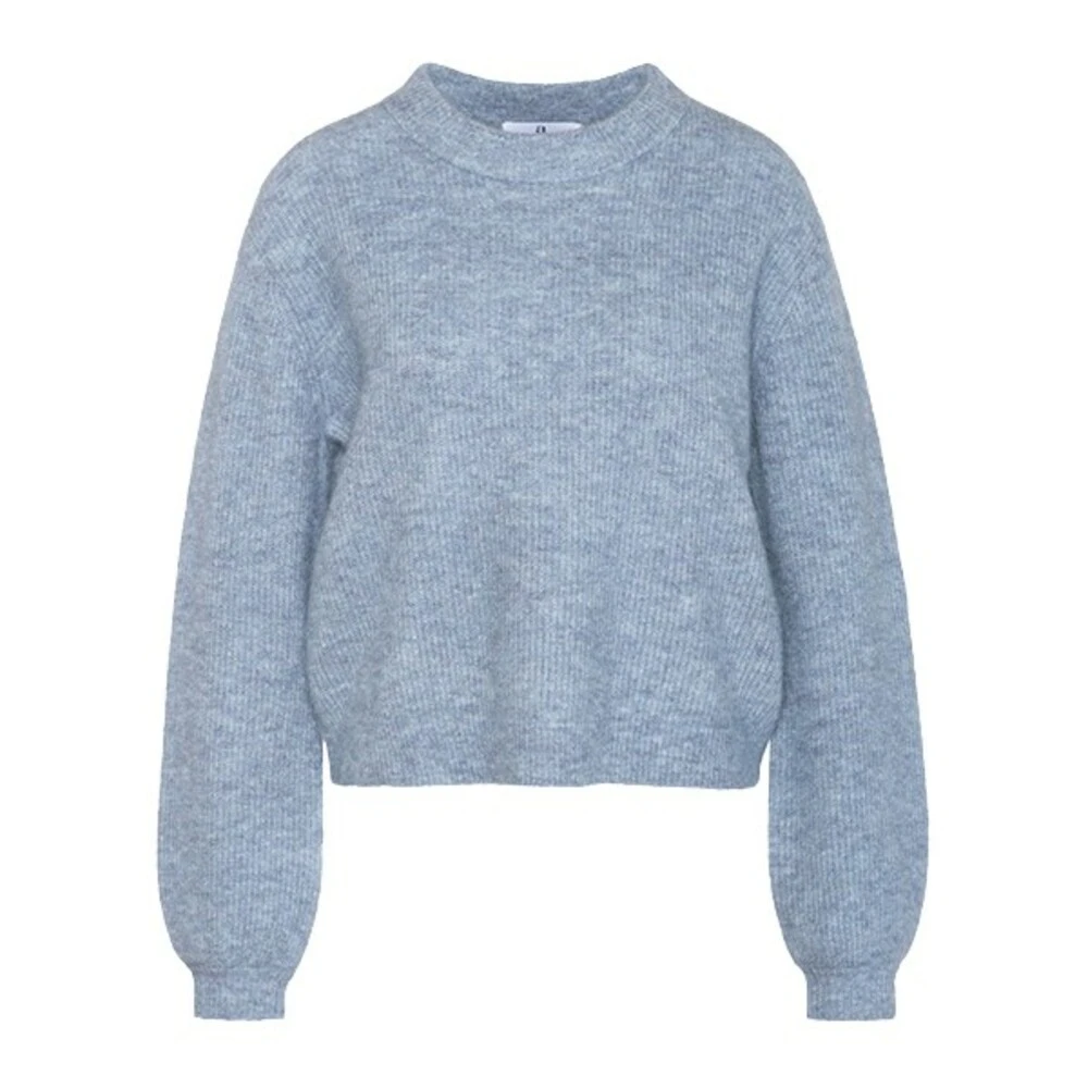 Arnie Says Round-neck Knitwear Blue - Bilde 2