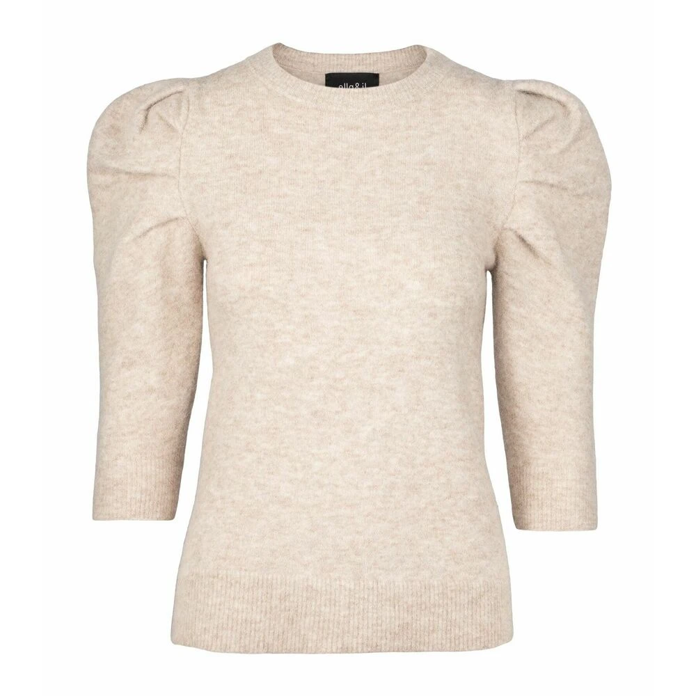 Ella&il Tella Alpaca Sweater Beige