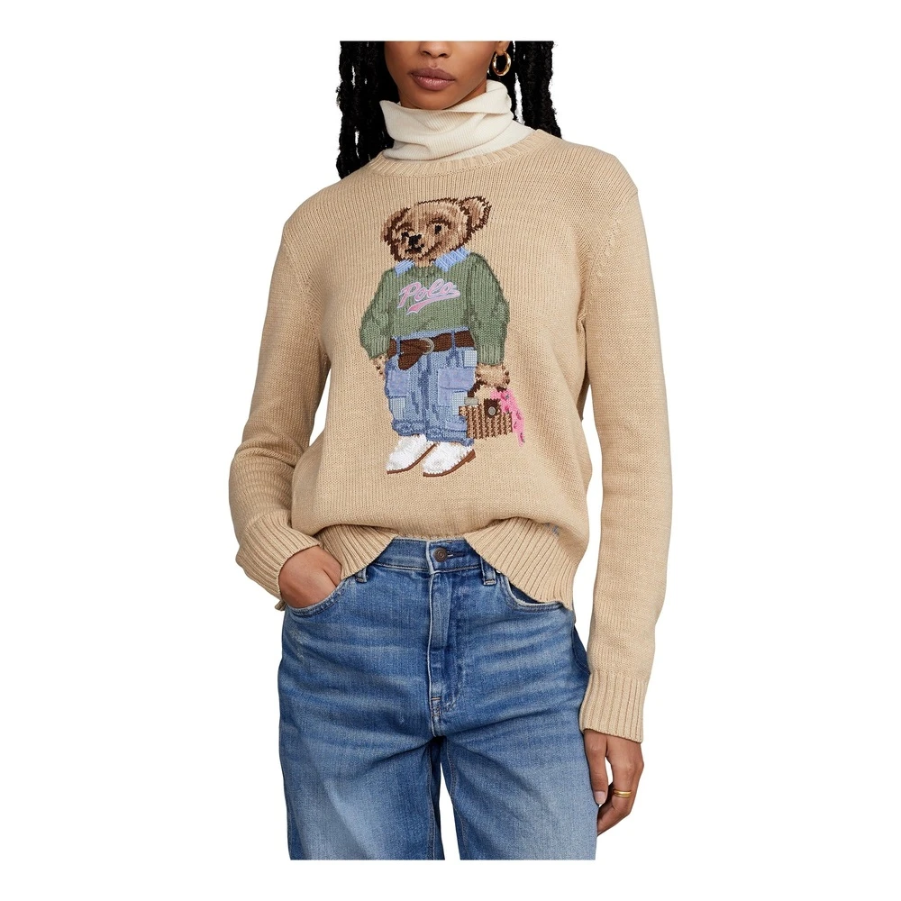 Polo Ralph Lauren Bear Genser Beige - Bilde 2