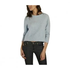 Samsøe Samsøe Nor O-n Short Sweater 7355 Blue