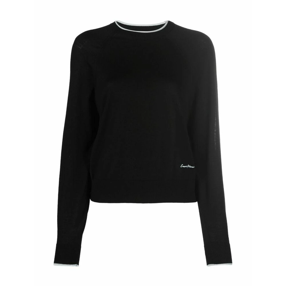 Emporio Armani Round-neck Knitwear Black