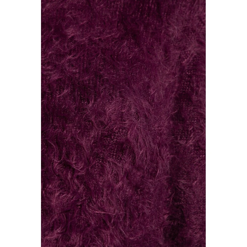 Dsquared2 Furry Sweater Purple - Bilde 4