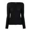 Emporio Armani Round-neck Knitwear Black