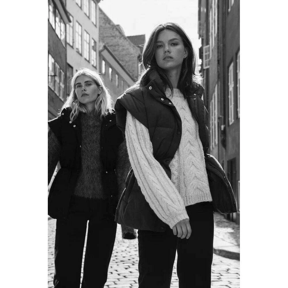 Camilla Pihl Steigen Knit - Nature Melange Beige - Bilde 5