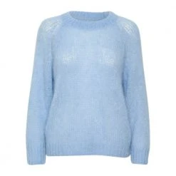 Part Two Round Neck Knitwear Blue