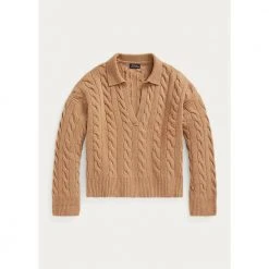 Polo Ralph Lauren V-neck Knitwear Brown