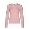 Gant CABLE O-NECK Pink