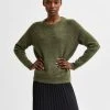 Selected Femme Sweater Green