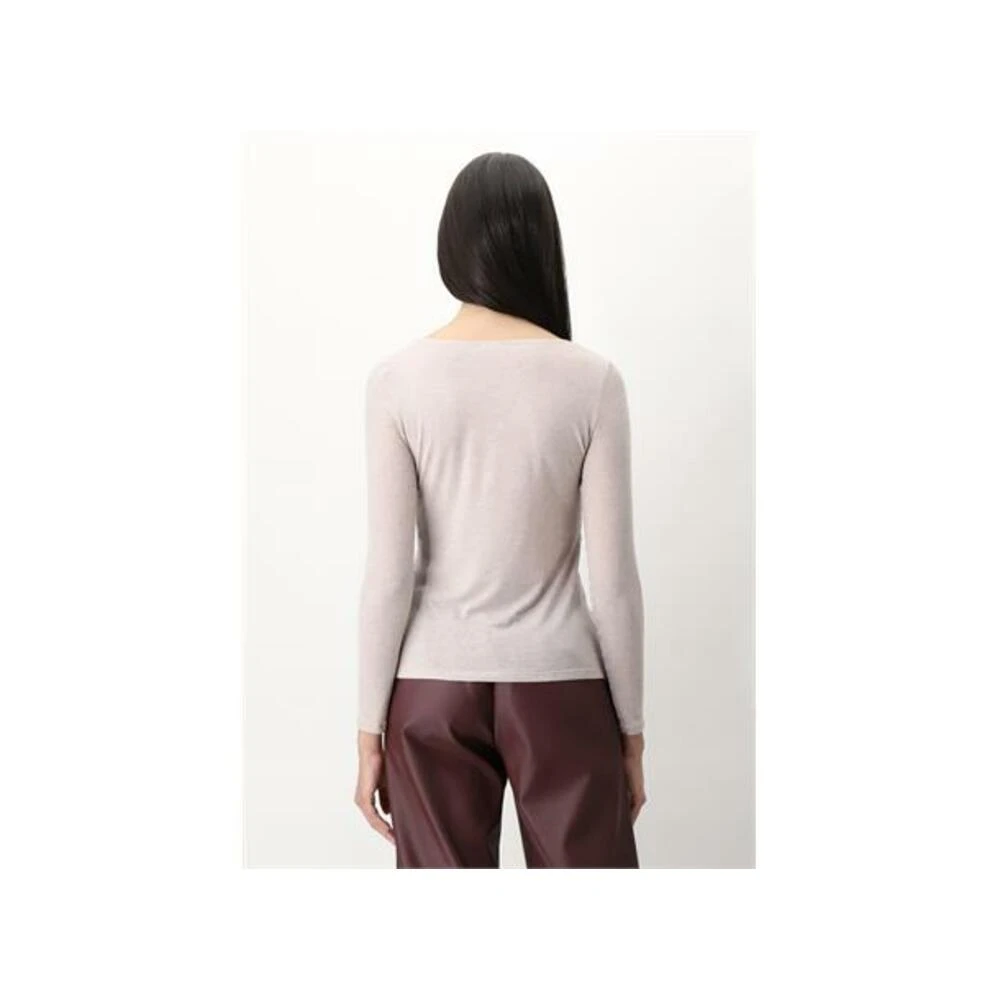 Beige Oroblu Perfect Line Cashmere T-Shirt Beige - Bilde 3