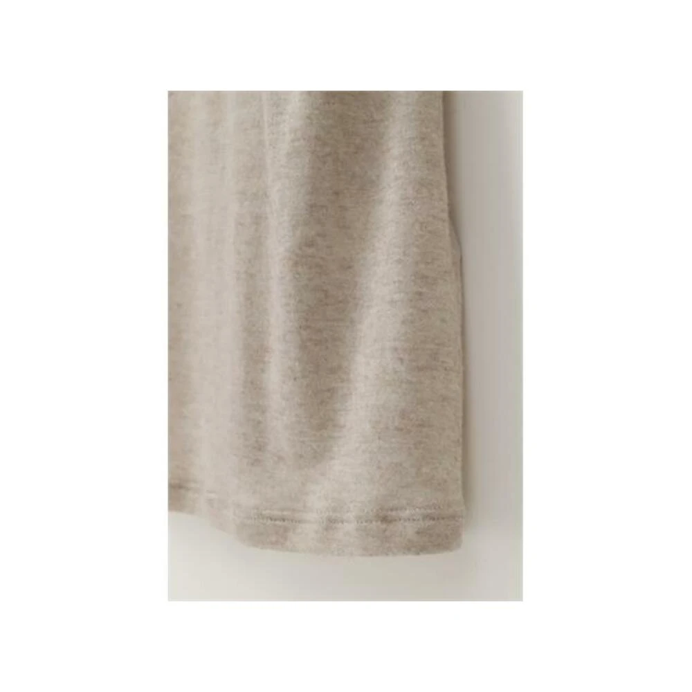 Beige Oroblu Perfect Line Cashmere T-Shirt Beige - Bilde 5