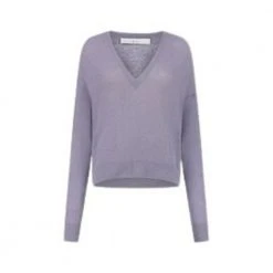 IRO V-neck Knitwear Purple