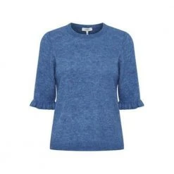 B.young BYOLYMPIA SS JUMPER - KNIT Blue