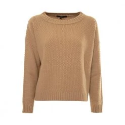 Max Mara Weekend Round-neck Knitwear Brown
