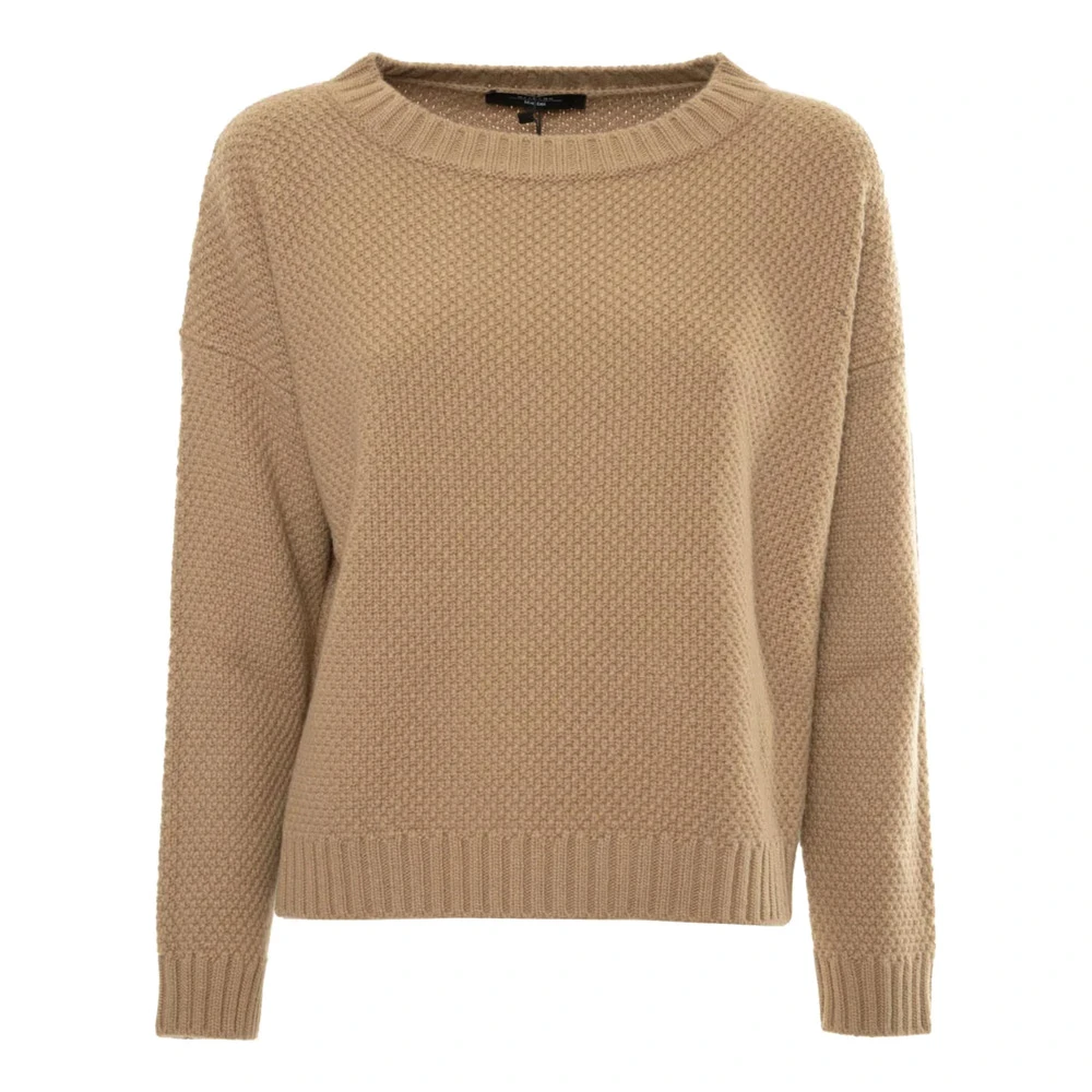Max Mara Weekend Round-neck Knitwear Brown - Bilde 4