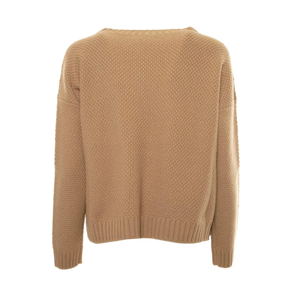Max Mara Weekend Round-neck Knitwear Brown - Bilde 5