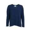 Navy Isay Robin V-Neck Pullover Genser Blue
