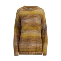 Holzweiler Sandaker Knit Sweater Yellow Mix Yellow