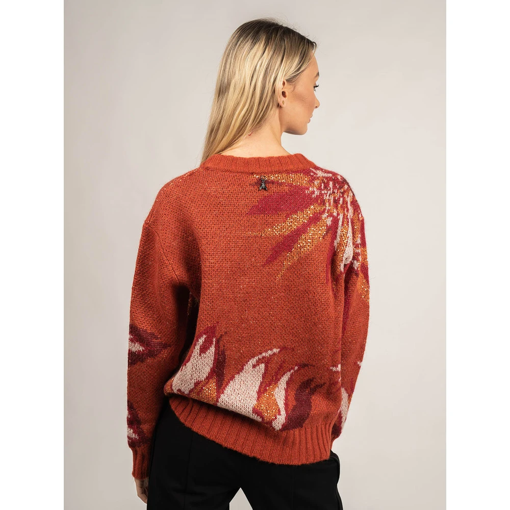 Patrizia Pepe Round-neck Knitwear Red - Bilde 2
