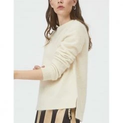 Six Ames Joie Sweater White