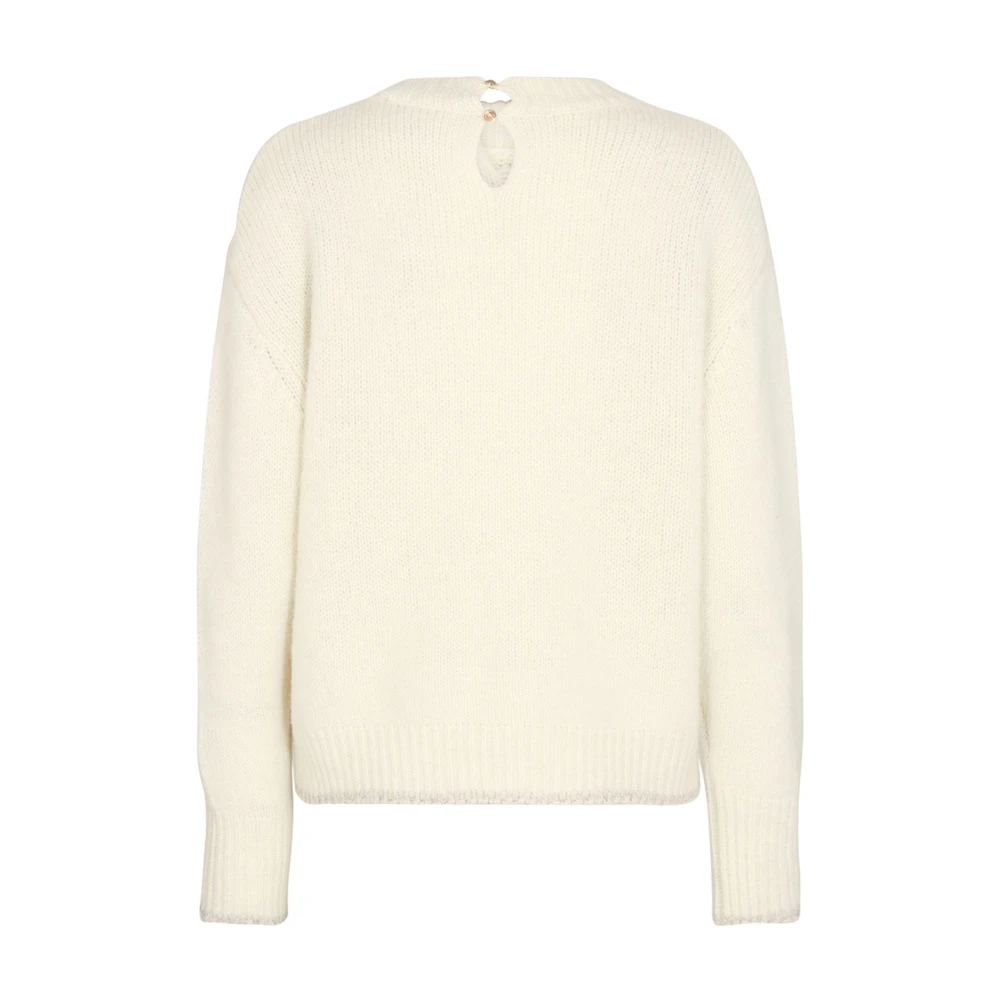 MOS MOSH Knitwear White - Bilde 2