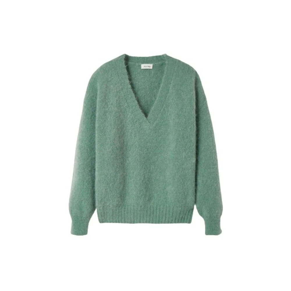 American Vintage Pinobery Jumper - Aloe Vera Green - Bilde 3