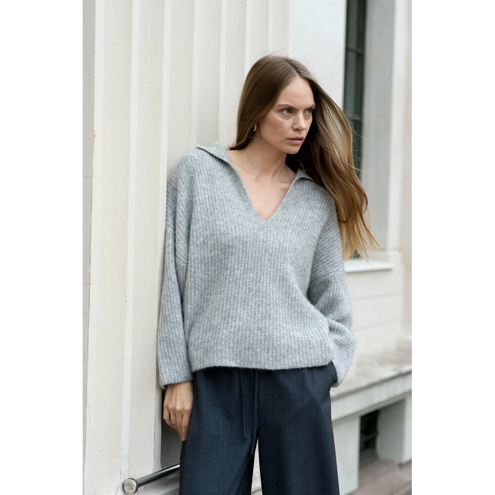 LYSE GRÅ ARNIE SAYS BRIE GENSER Gray - Bilde 2