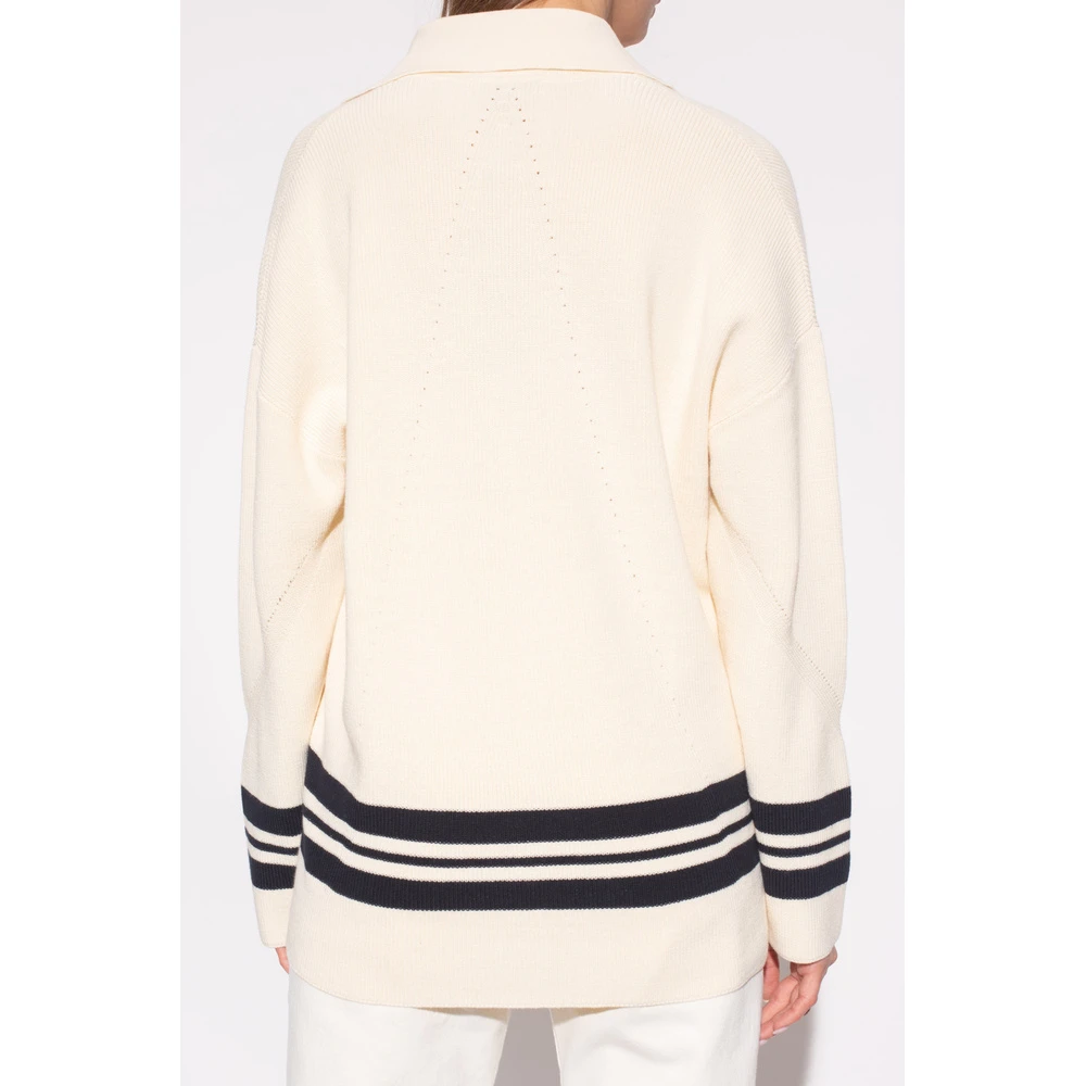 Rag & Bone Cotton Sweater Beige - Bilde 4