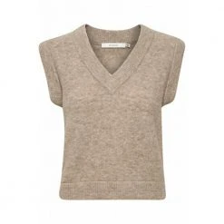 Gestuz Sleeveless Knitwear Beige