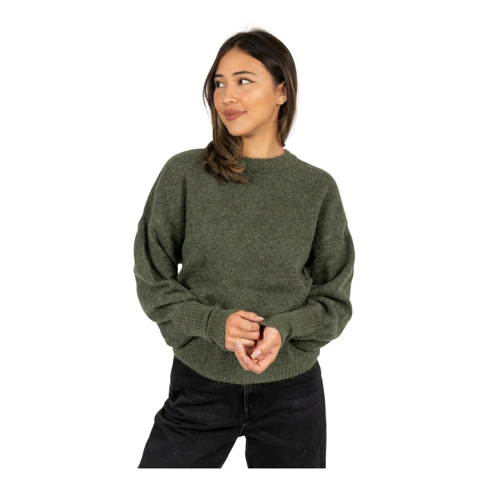 Moss Copenhagen Cheanna Mohair Pullover Green - Bilde 7