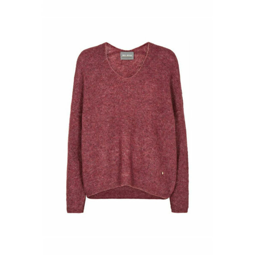 MOS MOSH Thora V-neck Knit Red