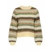 Grønn Only Onlmabel Life L/S Stripe Genser Green