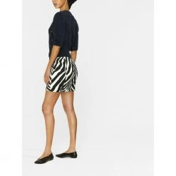 Alessandra Rich Round-neck Knitwear Blue