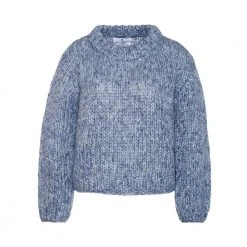 Arnie Says Suzie Handknit Knitwear Blue