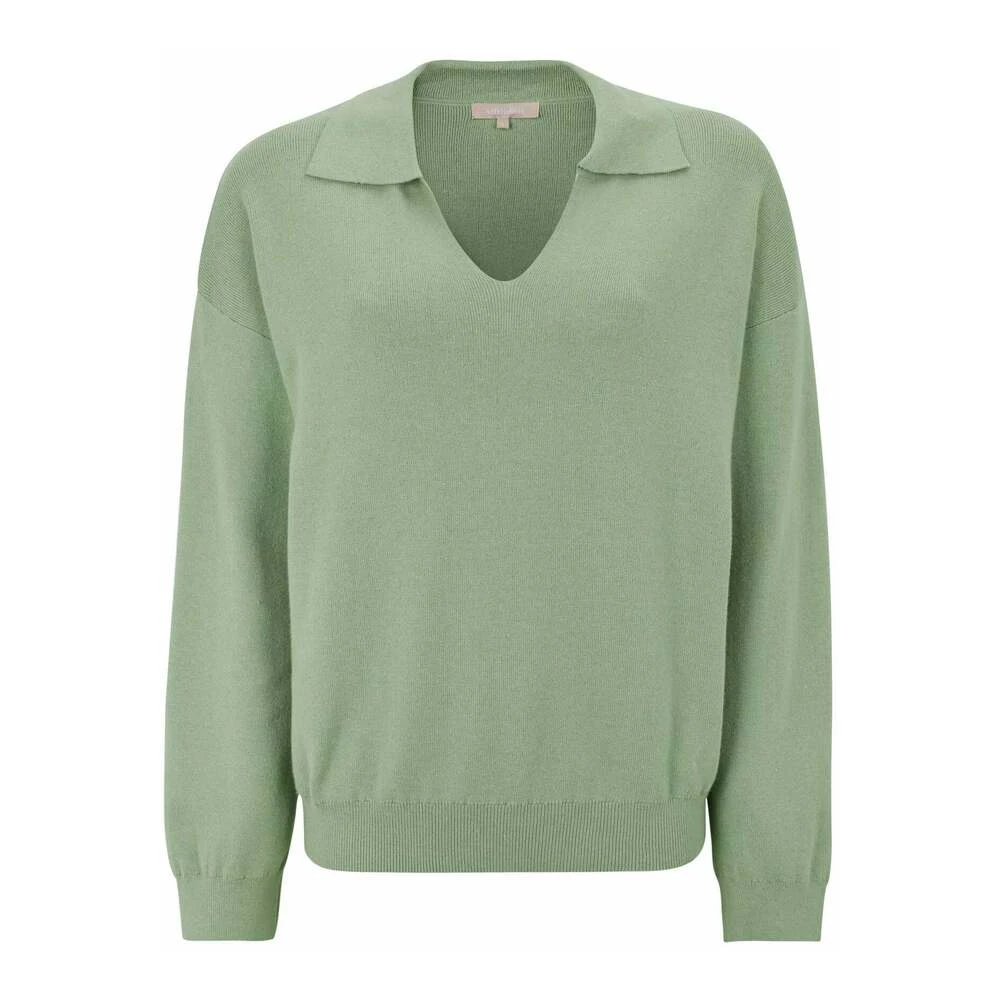 Soft Rebels Srvinny Collar Knit Green - Bilde 2