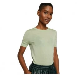 Offwhite Boss Womenswear Offwhite Falyssia Sweater Genser White