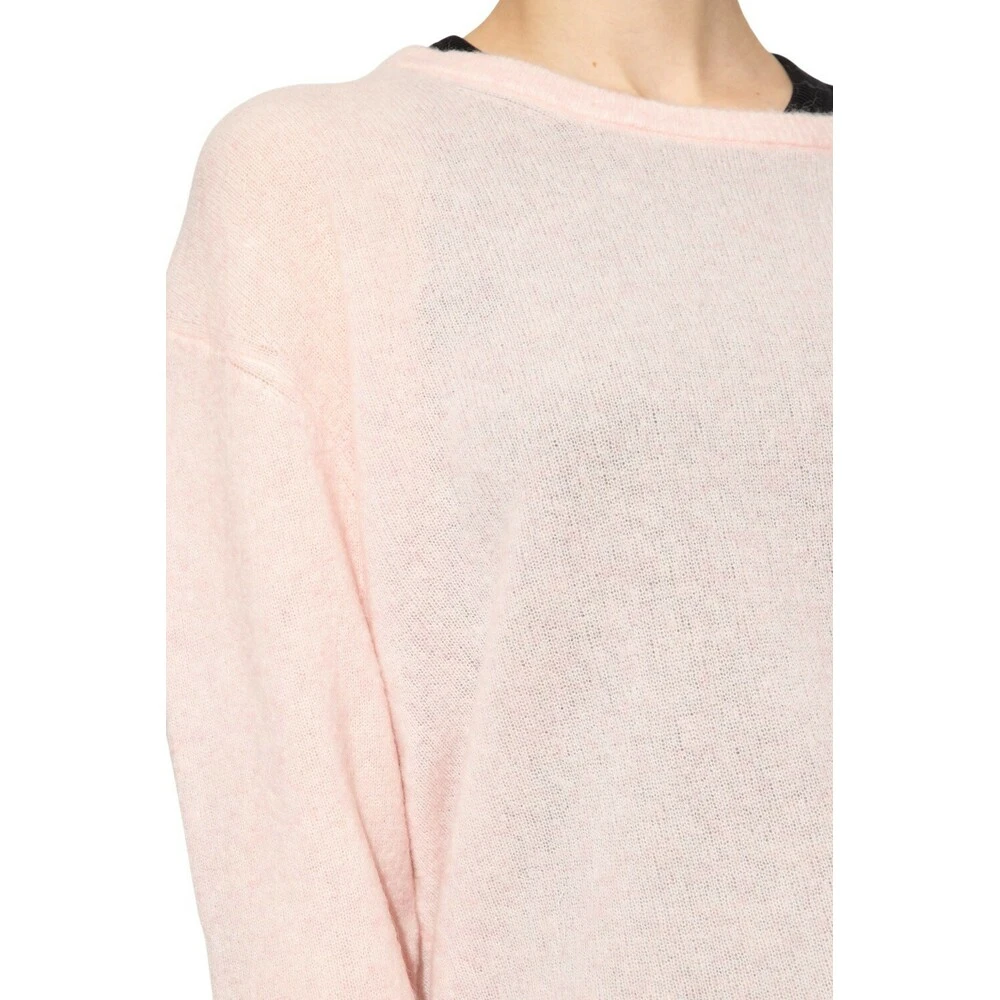 American Vintage Loose-fitting Sweater Pink - Bilde 5