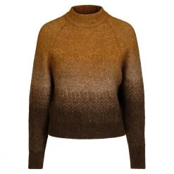Brun Cathrine Hammel Graded Mohair Sweater Genser Brown