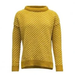 Devold Nordsjø Wool Seater Arrowwood Yellow