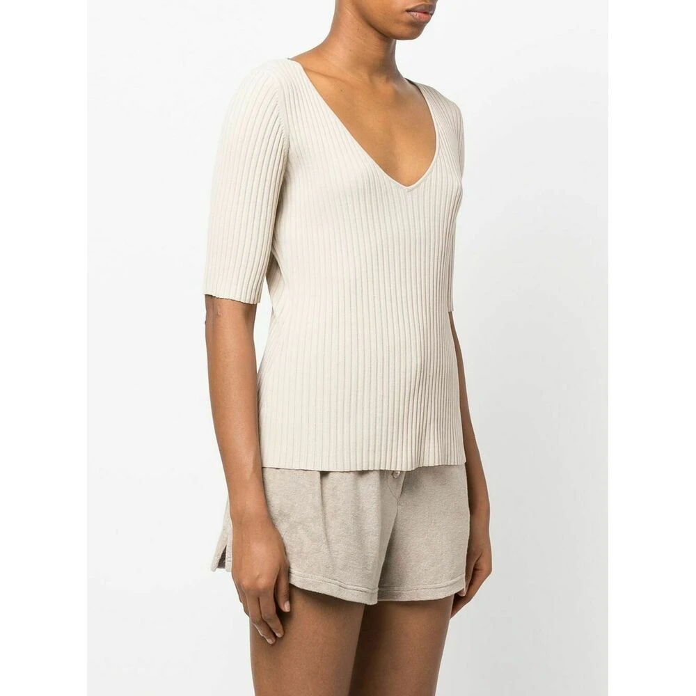 By Malene Birger V-neck Knitwear Beige - Bilde 4